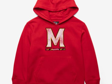 MARYLAND TERRAPINS DISTRESSED IMPRINT  47 HEADLINE HOOD KIDS Online Sale