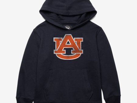 AUBURN TIGERS DISTRESSED IMPRINT  47 HEADLINE HOODS KIDS Fashion