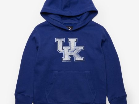 KENTUCKY WILDCATS DISTRESSED IMPRINT  47 HEADLINE HOOD KIDS on Sale