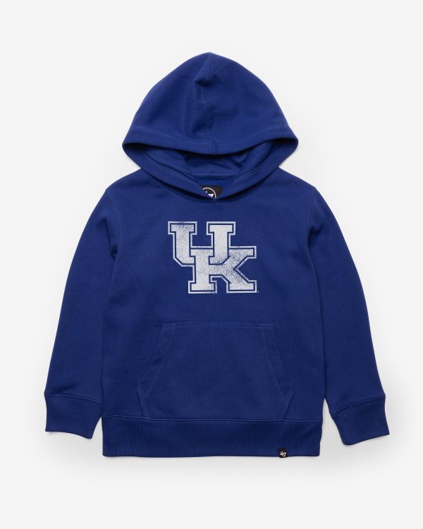 KENTUCKY WILDCATS DISTRESSED IMPRINT  47 HEADLINE HOOD KIDS on Sale