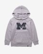 MICHIGAN WOLVERINES DISTRESSED IMPRINT  47 HEADLINE HOOD KIDS on Sale