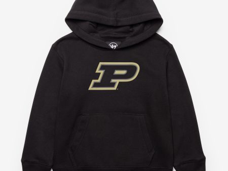 PURDUE BOILERMAKERS DISTRESSED IMPRINT  47 HEADLINE HOOD KIDS Supply