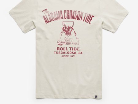 ALABAMA CRIMSON TIDE VINTAGE WIDE OPEN  47 FRANKLIN TEE Online Sale