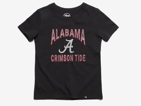 ALABAMA CRIMSON TIDE FAN OUT  47 FRANKLIN TEE KIDS For Cheap