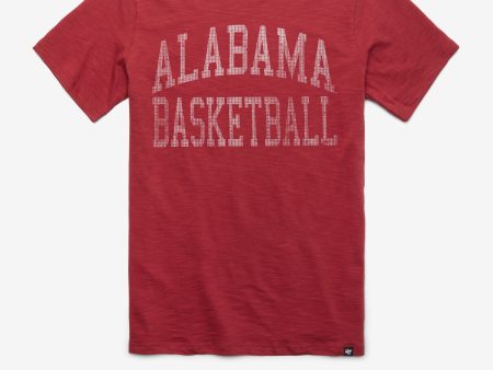 ALABAMA CRIMSON TIDE CLASSIC BLOCK  47 SCRUM TEE Supply