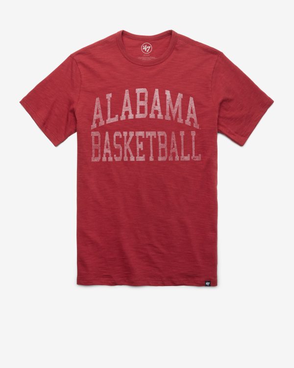 ALABAMA CRIMSON TIDE CLASSIC BLOCK  47 SCRUM TEE Supply