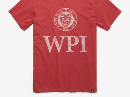 WPI-WORCESTER POLY TECH RETROGRADE  47 FRANKLIN TEE Online Sale