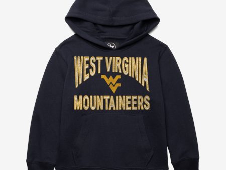 WEST VIRGINIA MOUNTAINEERS FAN OUT  47 HEADLINE HOOD KIDS Online Sale