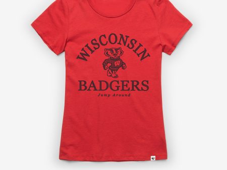 WISCONSIN BADGERS FRESH START  47 FRANKIE TEE WOMENS Supply