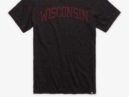 WISCONSIN BADGERS CLASSIC BLOCK  47 SCRUM TEE Online Hot Sale