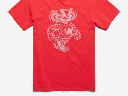 WISCONSIN BADGERS VINTAGE PREMIER  47 FRANKLIN TEE Online