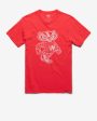 WISCONSIN BADGERS VINTAGE PREMIER  47 FRANKLIN TEE Online