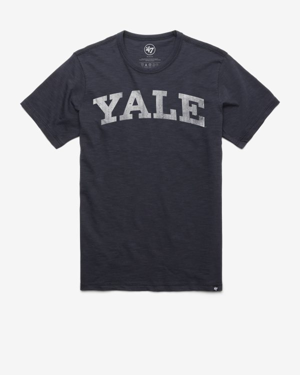 YALE BULLDOGS CLASSIC BLOCK  47 SCRUM TEE For Cheap