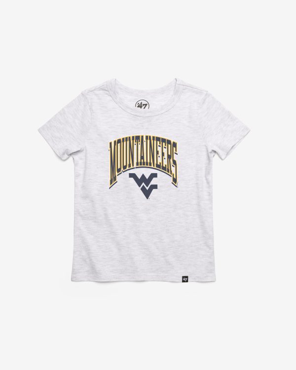 WEST VIRGINIA MOUNTAINEERS WALK TALL  47 FRANKLIN TEE KIDS For Sale