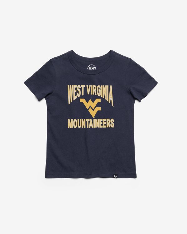 WEST VIRGINIA MOUNTAINEERS FAN OUT  47 FRANKLIN TEE KIDS Online