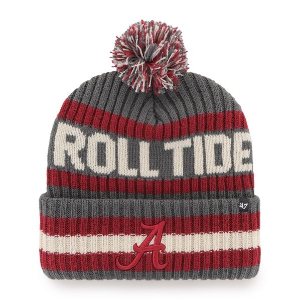 ALABAMA CRIMSON TIDE BERING  47 CUFF KNIT For Cheap