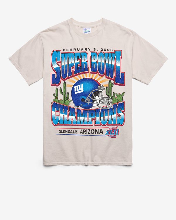 NEW YORK GIANTS SUPER BOWL GRIDIRON LOCKER  47 VINTAGE TUBULAR TEE Online