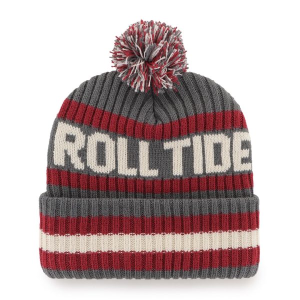 ALABAMA CRIMSON TIDE BERING  47 CUFF KNIT For Cheap