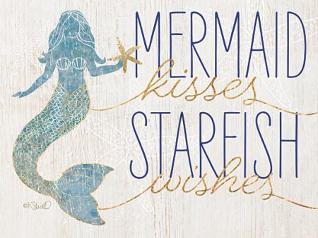 KS126 - Mermaid Kisses Starfish Wishes - 16x12 Discount