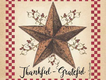 LS1765 - Thankful Grateful Barnstar - 12x12 For Cheap