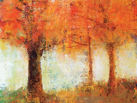 JGS126 - Fall Trees - 12x12 Cheap