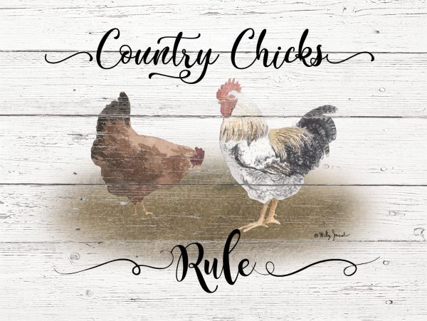 BJ1212 - Country Chicks Rule - 16x12 Discount