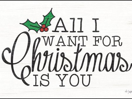 JAXN216 - All I Want for Christmas - 18x12 Online now