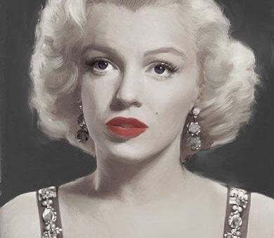 JGS105 - Marilyn Musing - 12x18 Online now