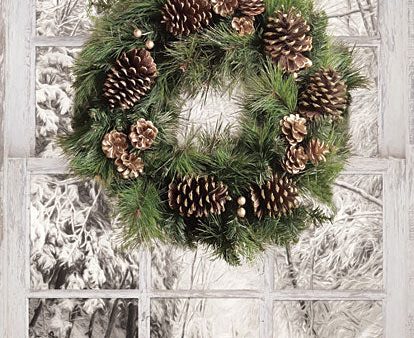 LD1470 - Pine Tree Window View - 12x16 Online