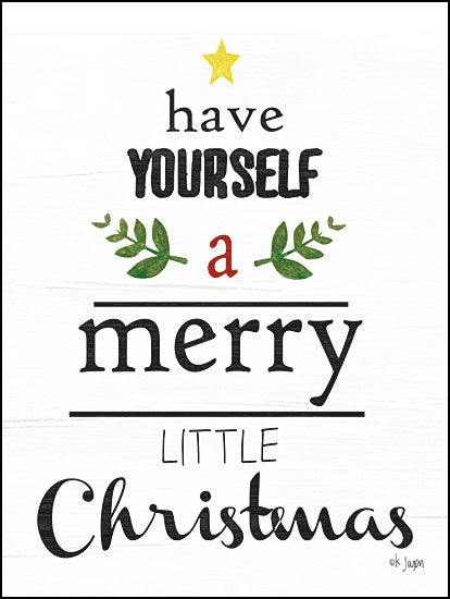 JAXN218 - Merry Little Christmas - 12x16 Cheap