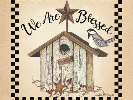 LS1766 - We Are Blessed Birdhouse - 12x12 Online Sale