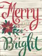 CIN1247 - Merry & Bright Shiplap - 12x16 Fashion