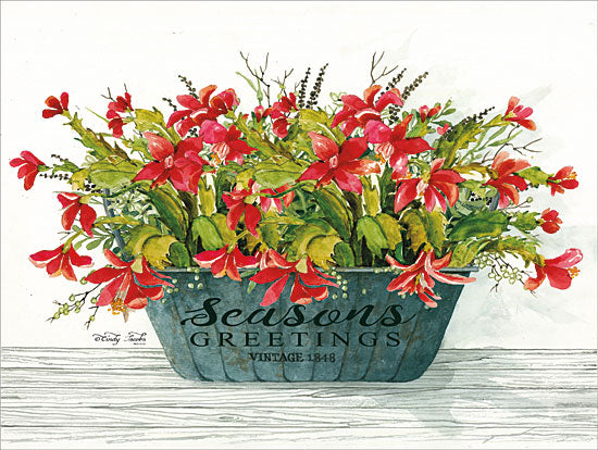 CIN1299 - Seasons Greetings Pot - 16x12 Online Hot Sale