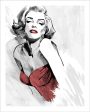 JGS100 - Marilyn s Pose Red Dress - 12x16 For Sale