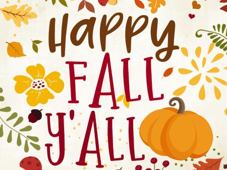 MOL1974 - Happy Fall Y all - 12x12 Discount