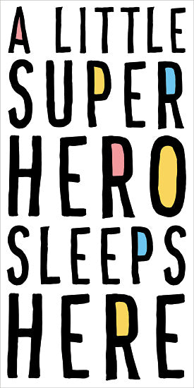 MS141 - A Little Superhero Sleeps Here - 9x18 Online Hot Sale